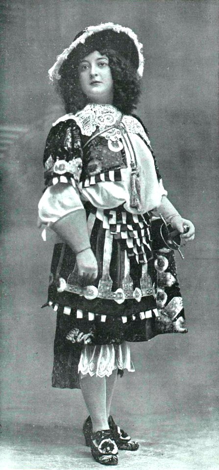 1916-06-03, La Esfera, Rafaela Abadía en La ciudad alegre y confiada, Calvache