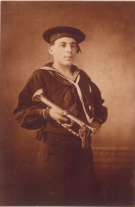 1917 Navy Bugler (7270095452)