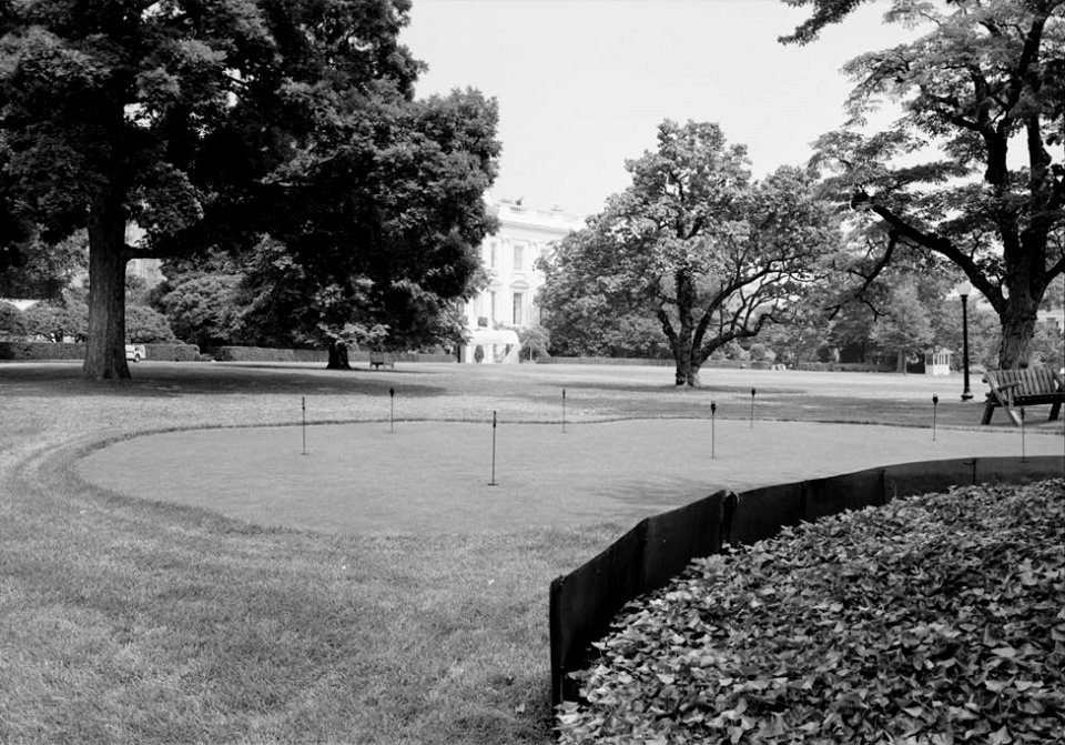 192. South Grounds; View of Putting Green