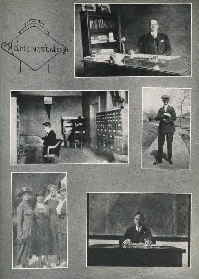 1920 Locust yearbook p. 018 (Administration)