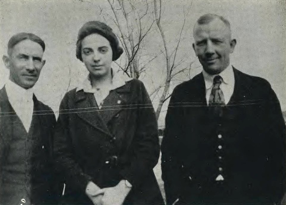1920 Locust yearbook p. 122 (The Coaches- Smith, Helen Harmon, E.M. Tipton)