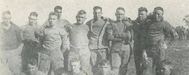 1920 Locust yearbook p. 125 (Football- The Durant Bunch)