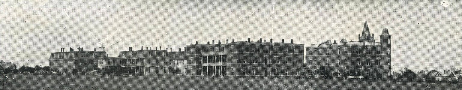 1920 Locust yearbook p. 046 (panorama of campus) photo