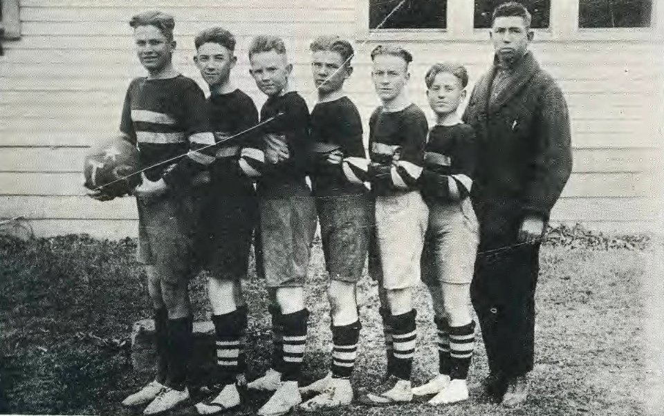 1920 Locust yearbook p. 106 (Training School Boys' Basketball)