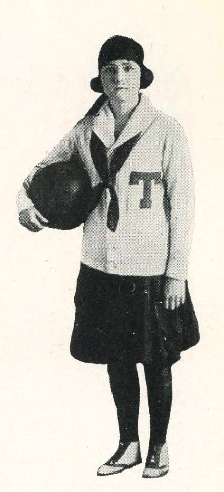 1920 Locust yearbook p. 141 (Basketball- Annie Spurgers)