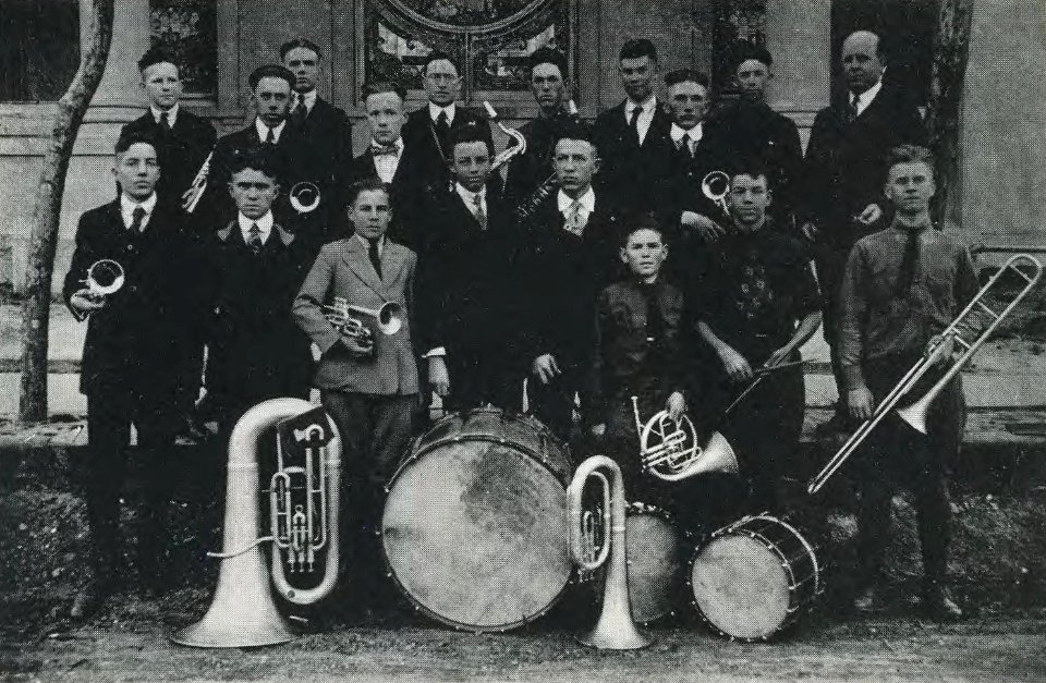 1920 Locust yearbook p. 165 (Band)