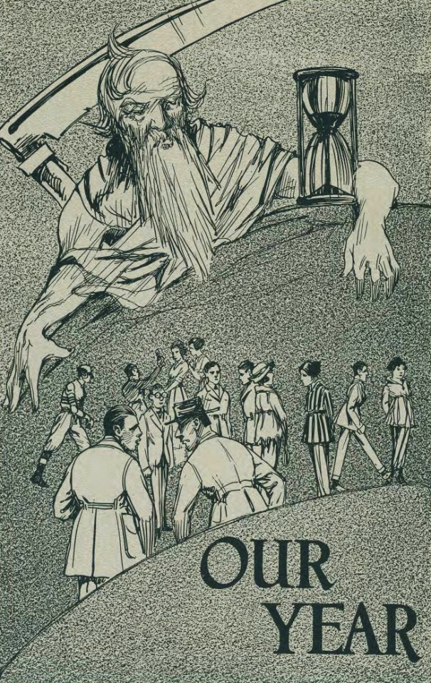 1920 Locust yearbook p. 170b (Our Year)