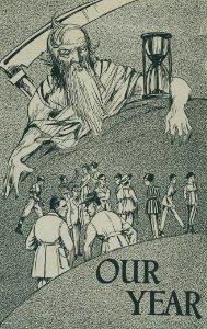 1920 Locust yearbook p. 170b (Our Year)