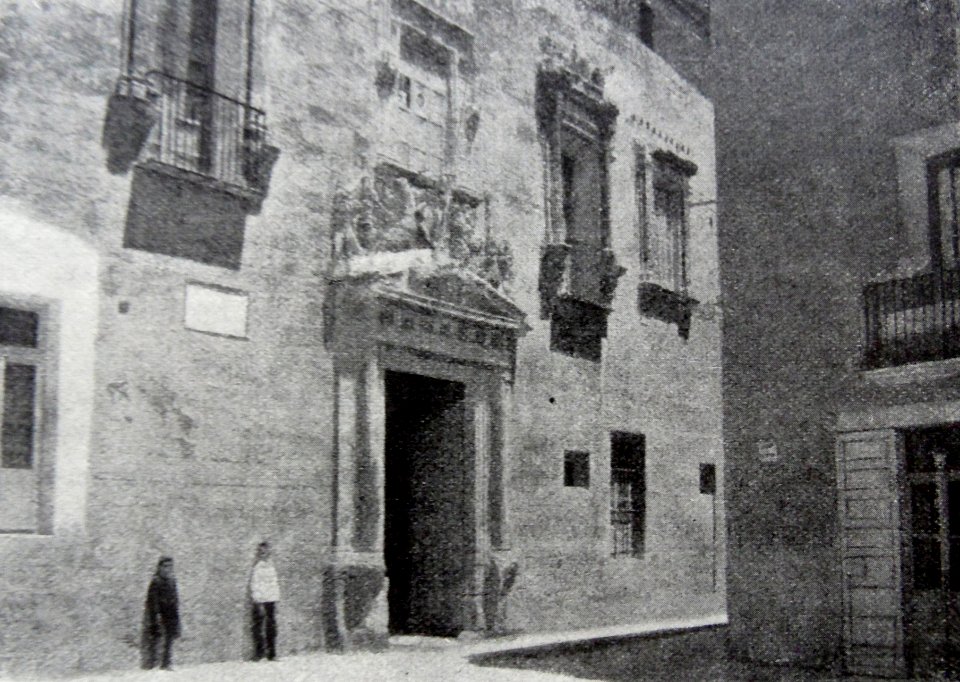 1920. Villena. Palacio Municipal