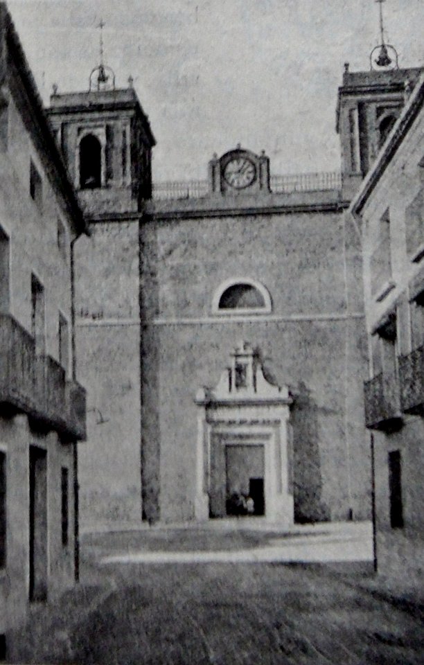 1920. Beneixama. Església. Façana