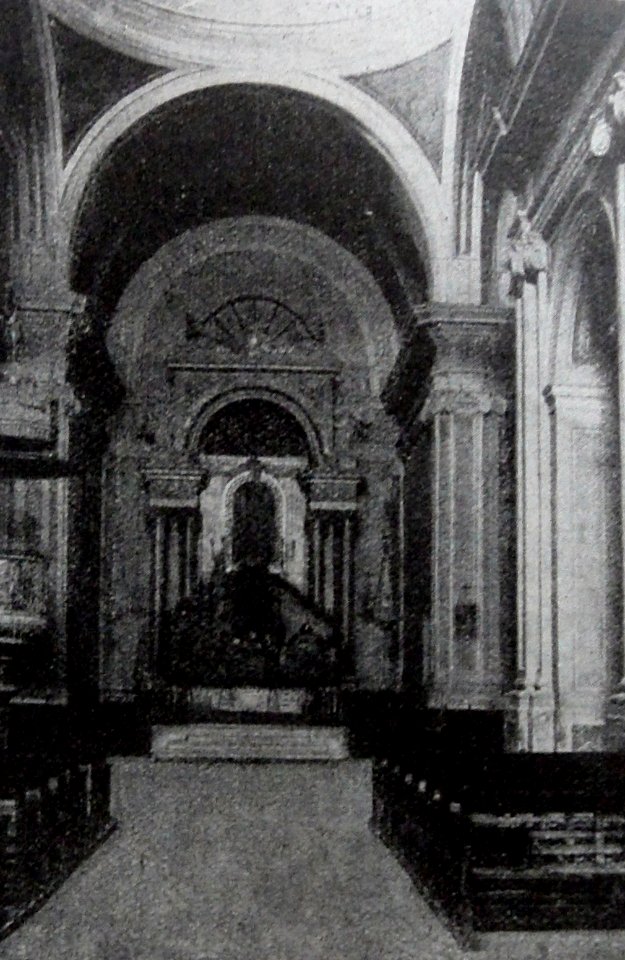 1920. Beneixama. Església. Interior