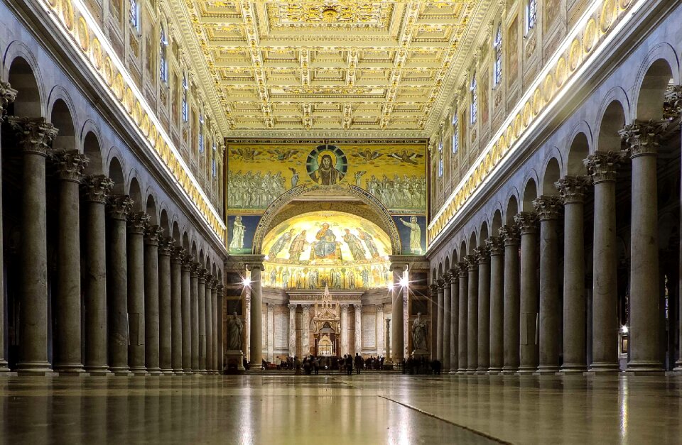Basilica the basilica of st paul outside the walls the basilica of st paul
