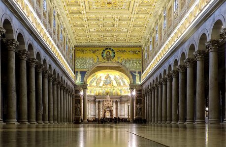 Basilica the basilica of st paul outside the walls the basilica of st paul