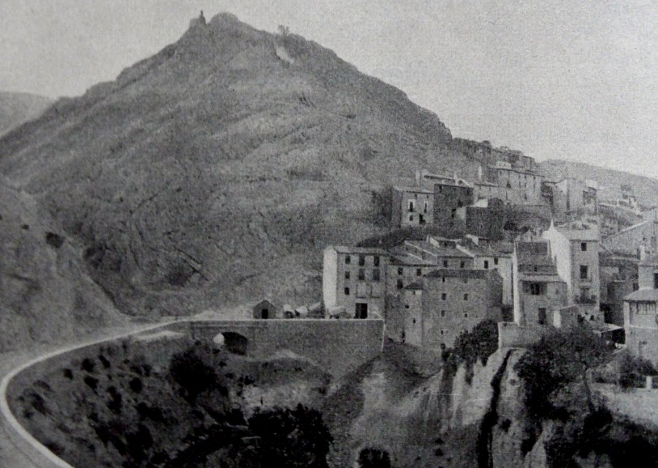 1920. Xixona. Vista