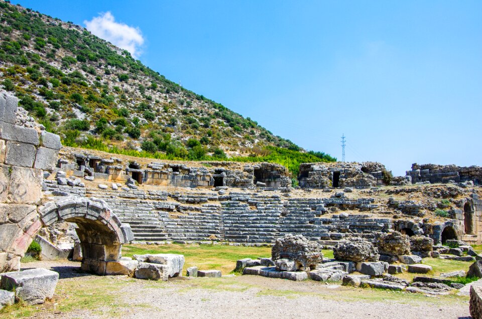 City historical works ruins