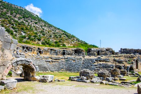 City historical works ruins
