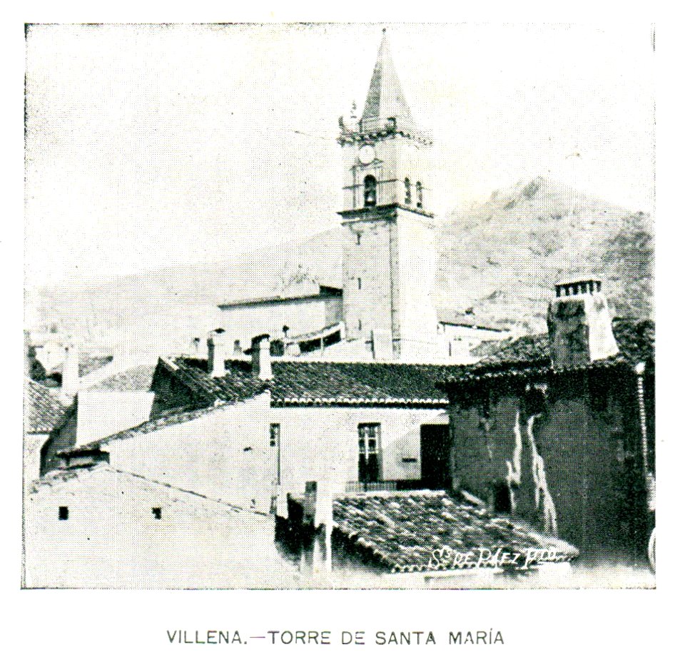 1920~. Postal. Torre de Santa María
