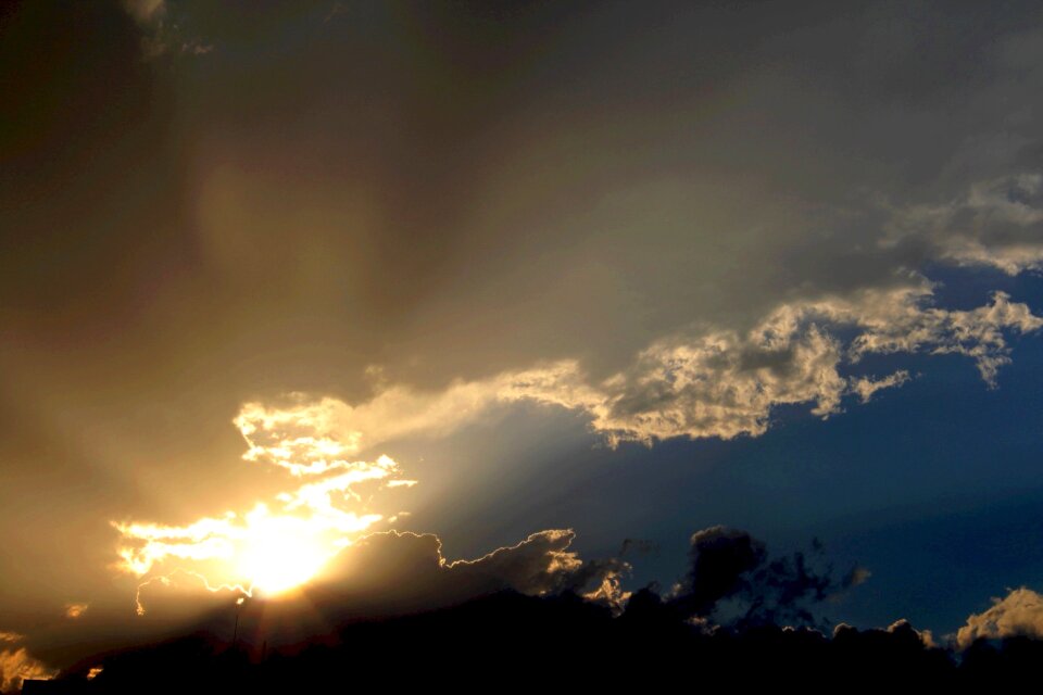 Sky clouds sunset