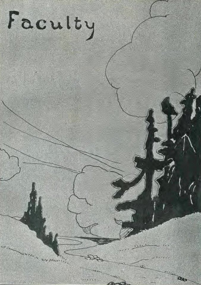 1921 Locust yearbook p. 017 (Faculty)