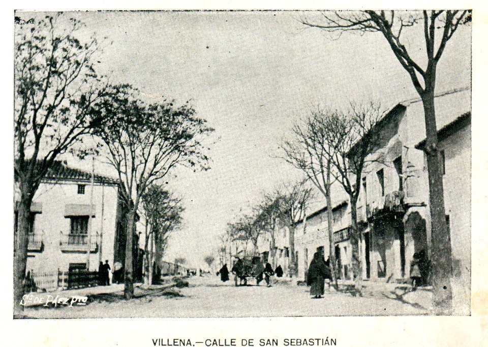 1920~. Postal. Calle de San Sebastián (Avda. Constitución)