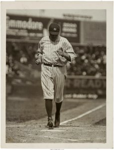 1921 Babe Ruth Comes Home by Paul Thompson