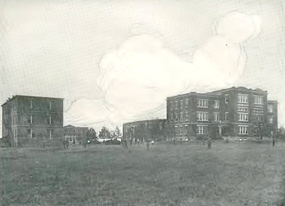 1921 Locust yearbook p. 015 (Panorama of Campus)