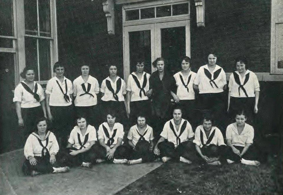 1921 Locust yearbook p. 137 (The Girls' Club)