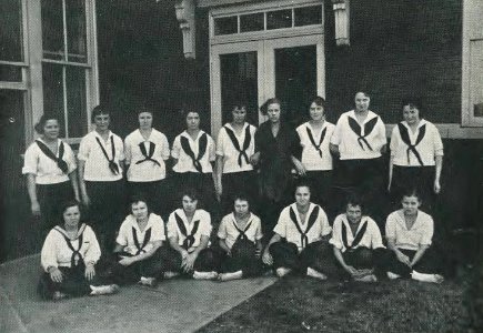 1921 Locust yearbook p. 137 (The Girls' Club) photo