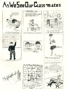 1921 Locust yearbook p. 104 (As We See Our Classmates)