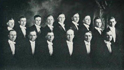 1921 Locust yearbook p. 179 (Glee Club Concert Cast)