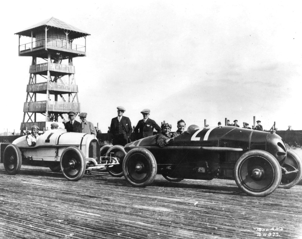 1921 Tacoma Speedway Tom Alley and Eddie Hearne Marvin D Boland Collection BOLANDB4372