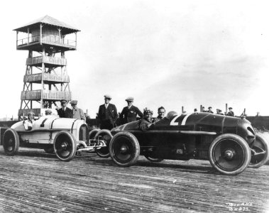 1921 Tacoma Speedway Tom Alley and Eddie Hearne Marvin D Boland Collection BOLANDB4372