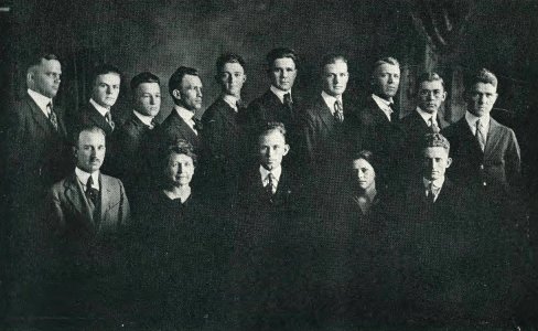 1921 Locust yearbook p. 170 (Glee Club) photo