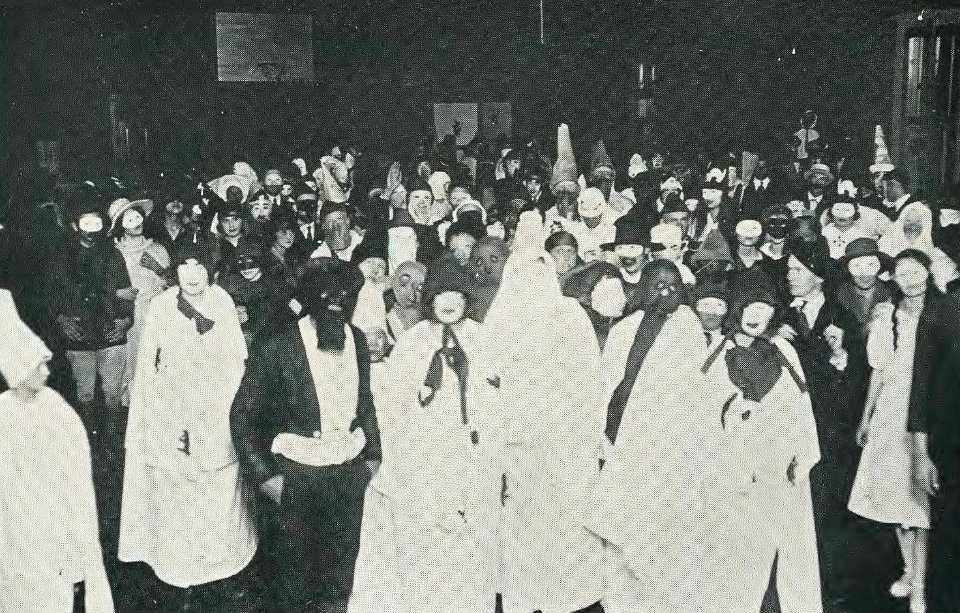1921 Locust yearbook p. 179 (Hallowe'en Masque)