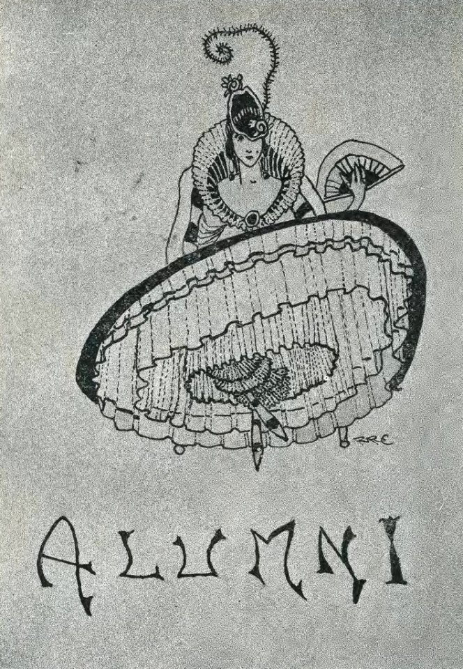 1921 Locust yearbook p. 180 (Alumni)