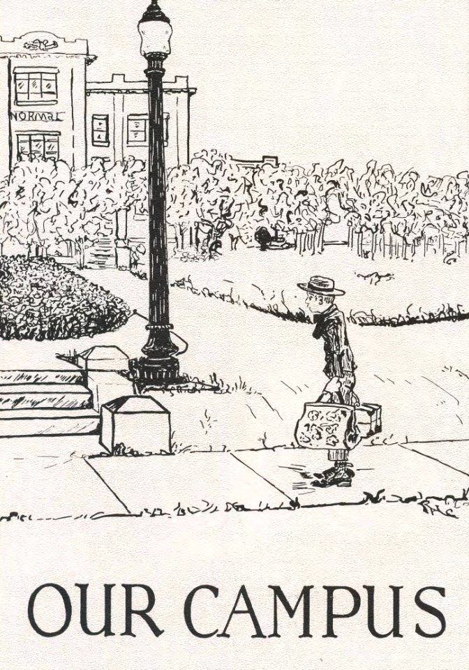 1922 Locust yearbook p. 010 (Our Campus)