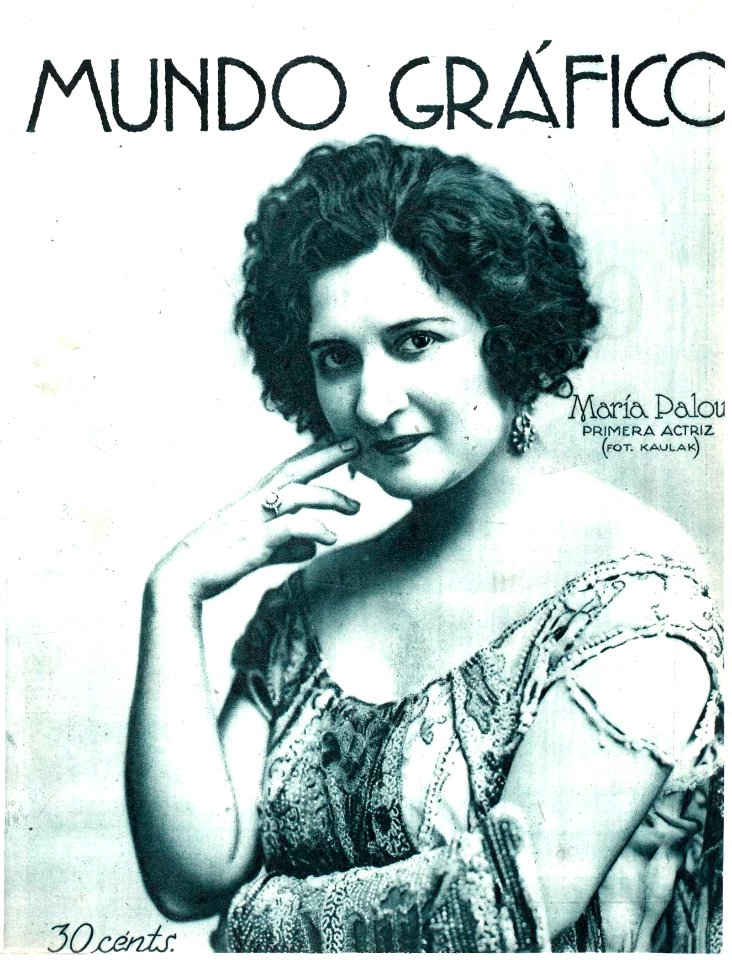 1921-09-21, Mundo Gráfico, María Palou, Kaulak