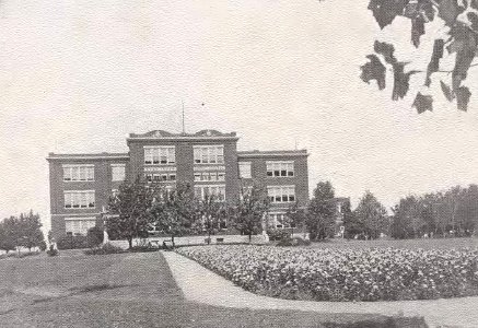 1922 Locust yearbook p. 011 (Main Building) photo