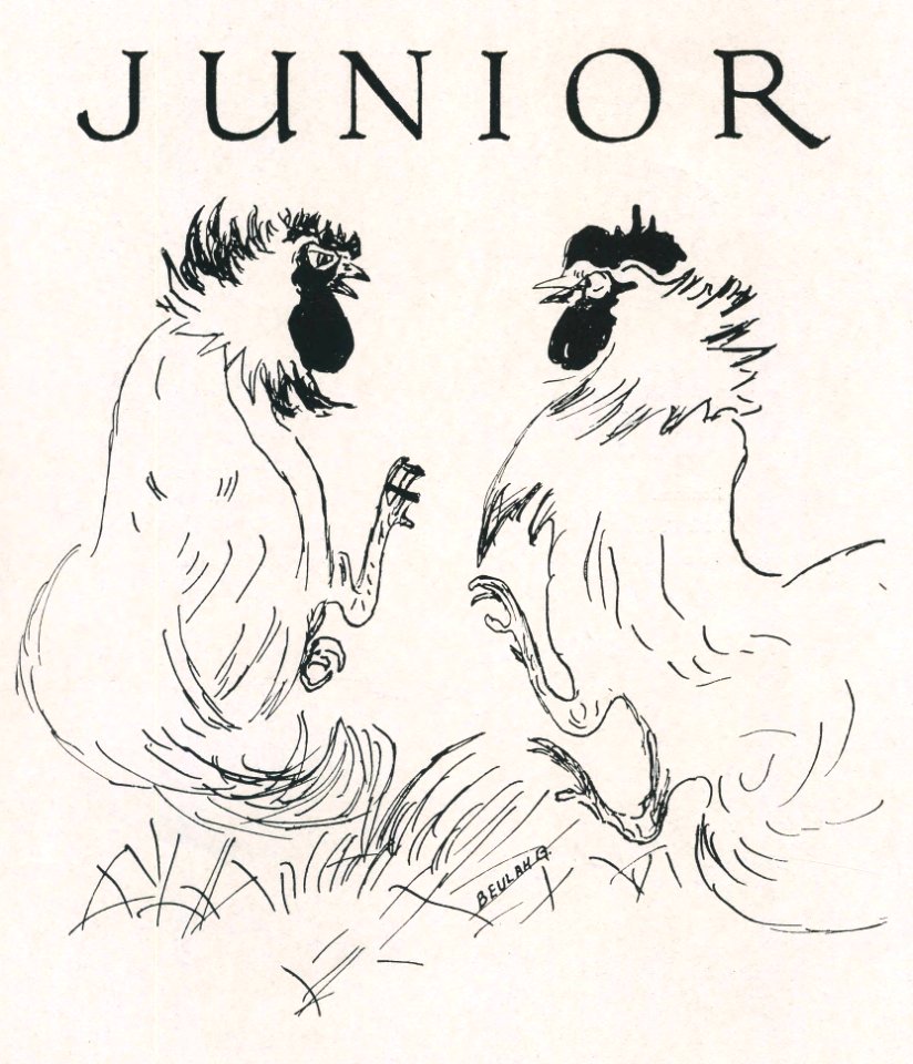 1922 Locust yearbook p. 035 (Junior)