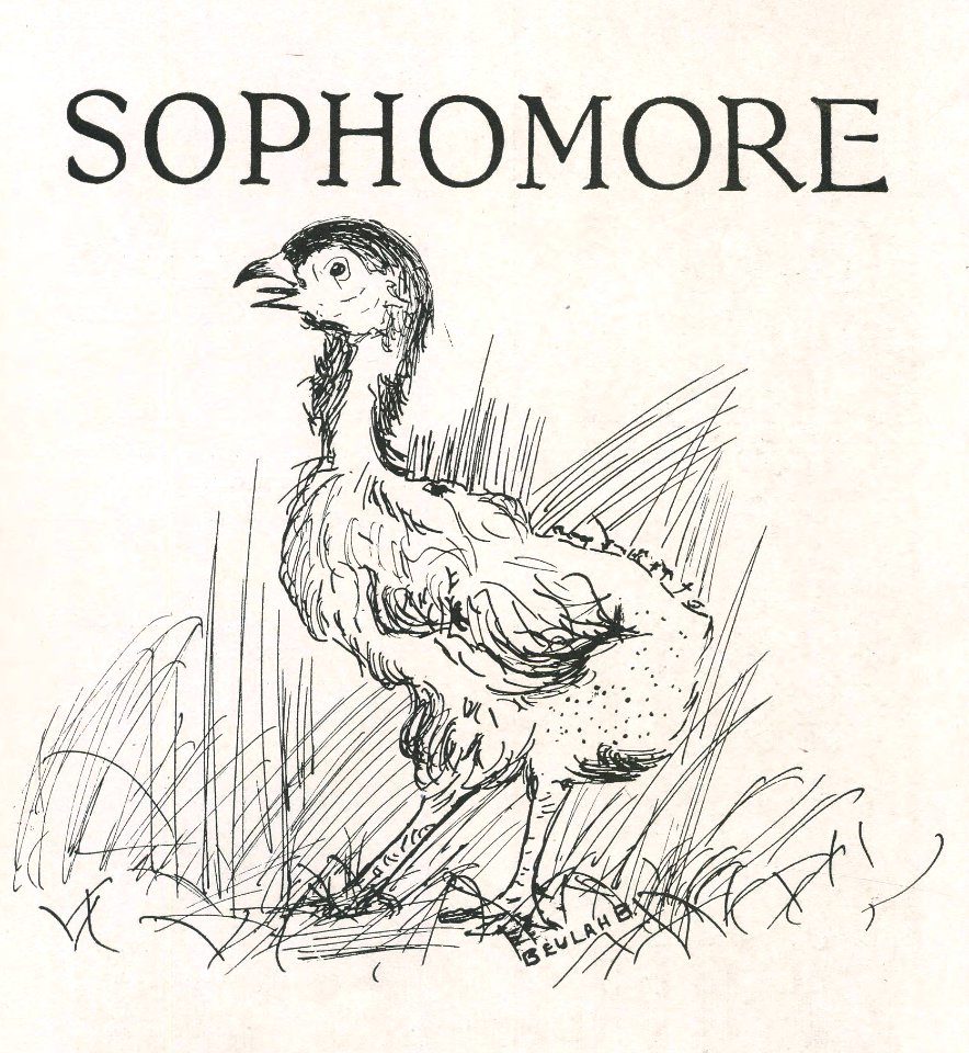 1922 Locust yearbook p. 041 (Sophomore)