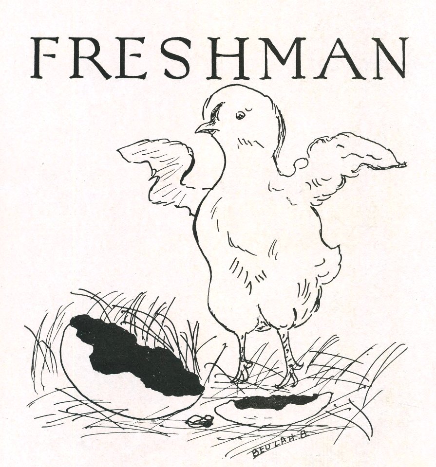 1922 Locust yearbook p. 053 (Freshman)
