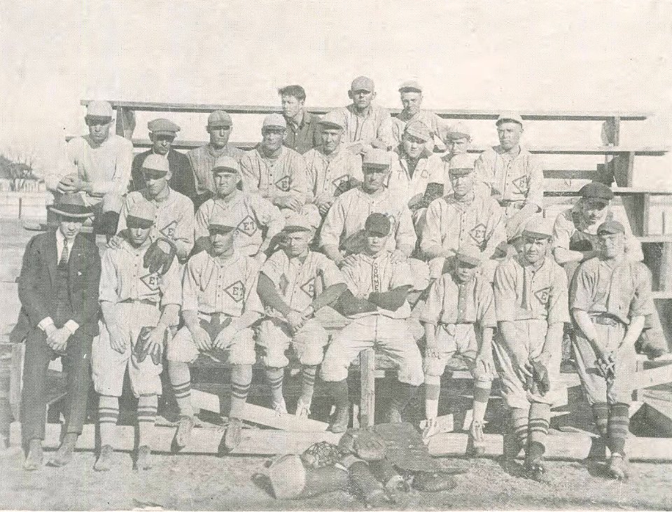 1922 Locust yearbook p. 124 (Baseball)