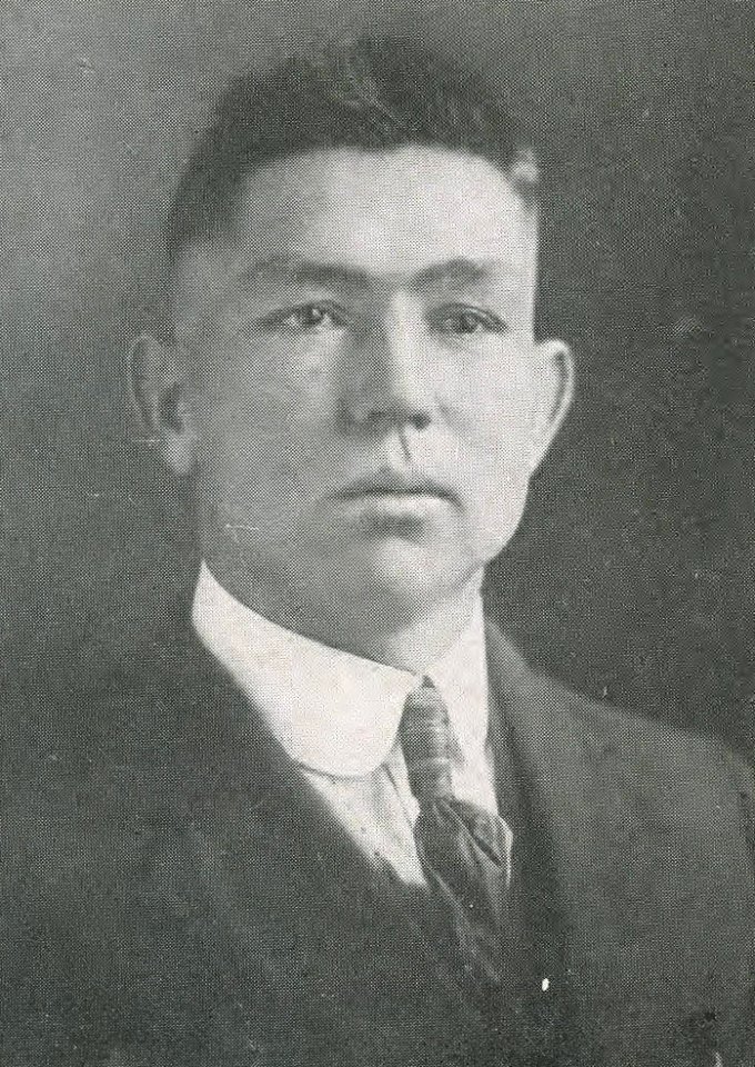 1922 Locust yearbook p. 147 (L. D. Parsons, President of the Alumni Association)