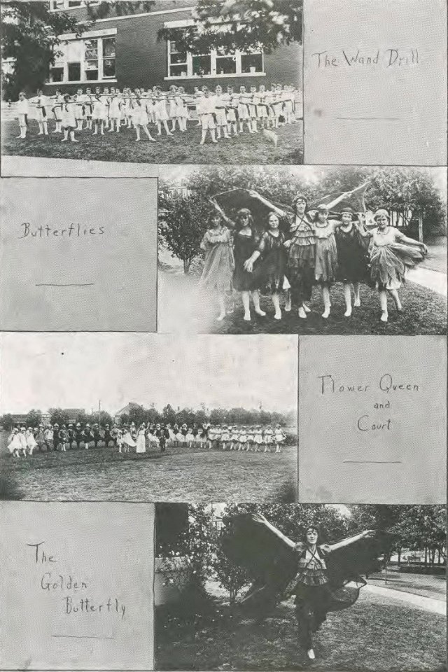 1922 Locust yearbook p. 170 (The 1921 May Festival)