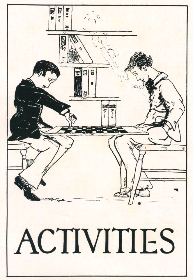 1922 Locust yearbook p. 153 (Activities)