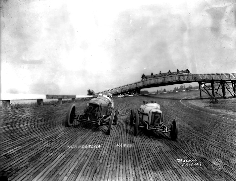 1922 Tacoma Speedway Jerry Wonderlich and Harry Hartz Marvin D Boland Collection G511087