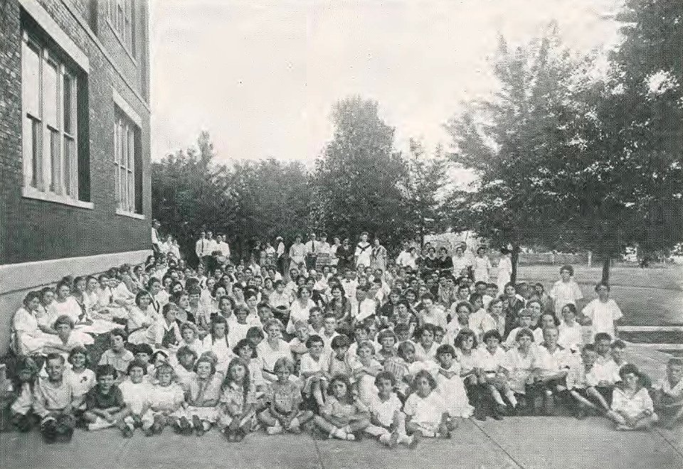 1922 Locust yearbook p. 233 (Evening Story Hour)