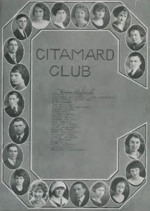 1923 Locust yearbook p. 128 (Citamard Club)