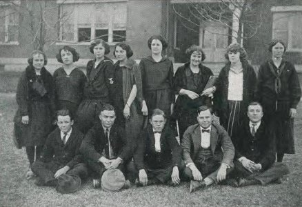 1923 Locust yearbook p. 137 (Fannin County Club)