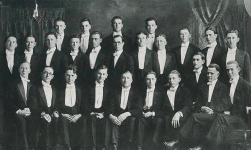 1923 Locust yearbook p. 141 (Glee Club)